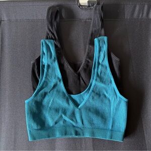 Bralette Pack Black Blue S/XS